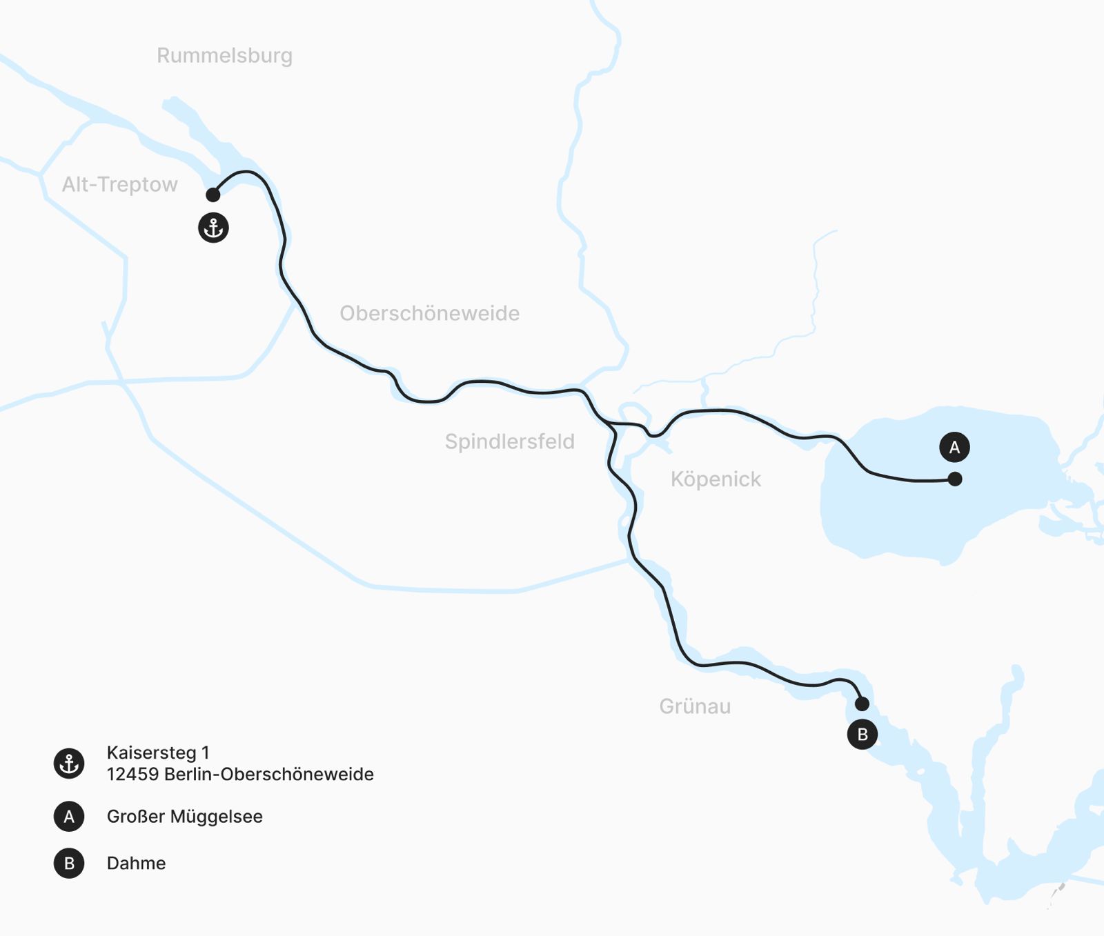 Müggelsee Route